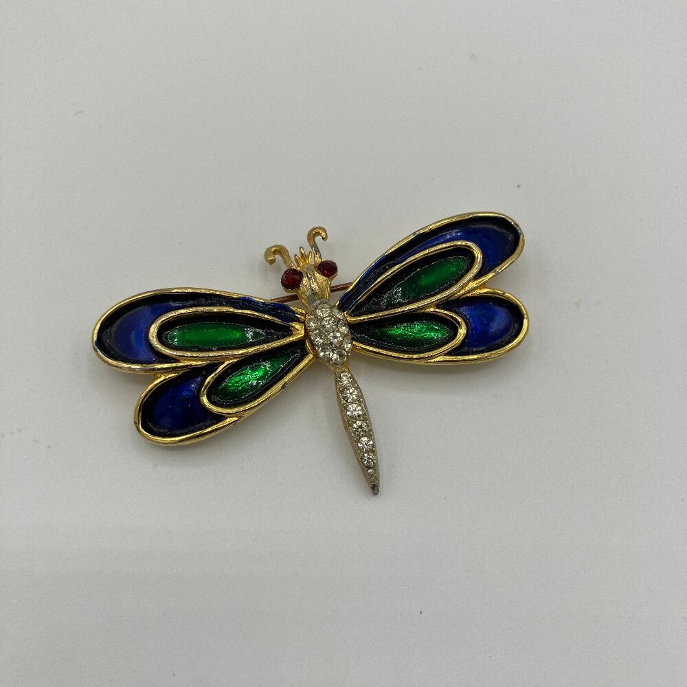 Vintage Atwood & Sawyer Dragonfly Brooch